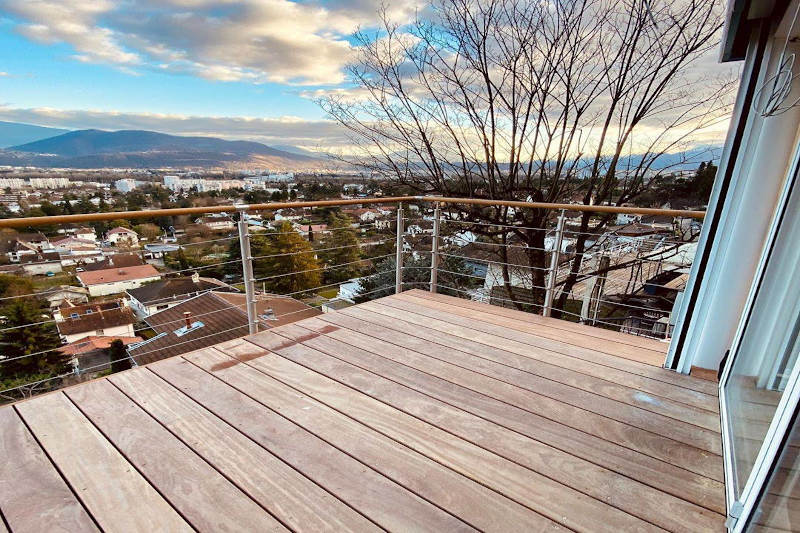 garde corps avec vue