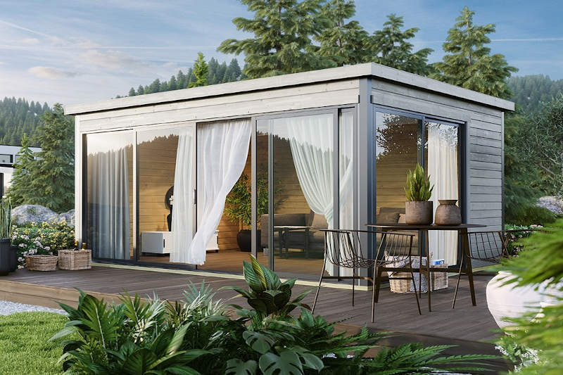 pool house complete sur terrasse